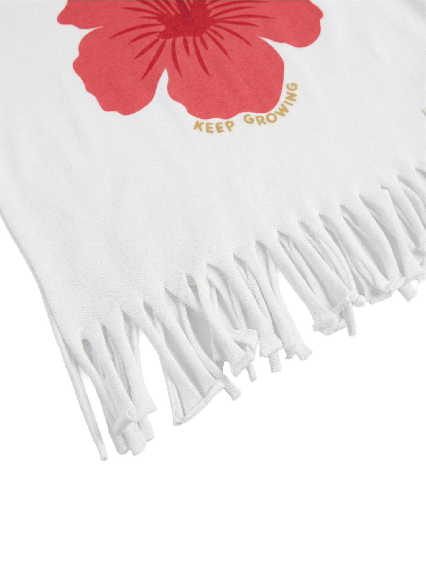 Hibiscus Fringe Dream | Dívčí tričko s krátkými rukávy