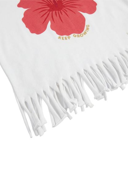 Hibiscus Fringe Dream | Dívčí tričko s krátkými rukávy