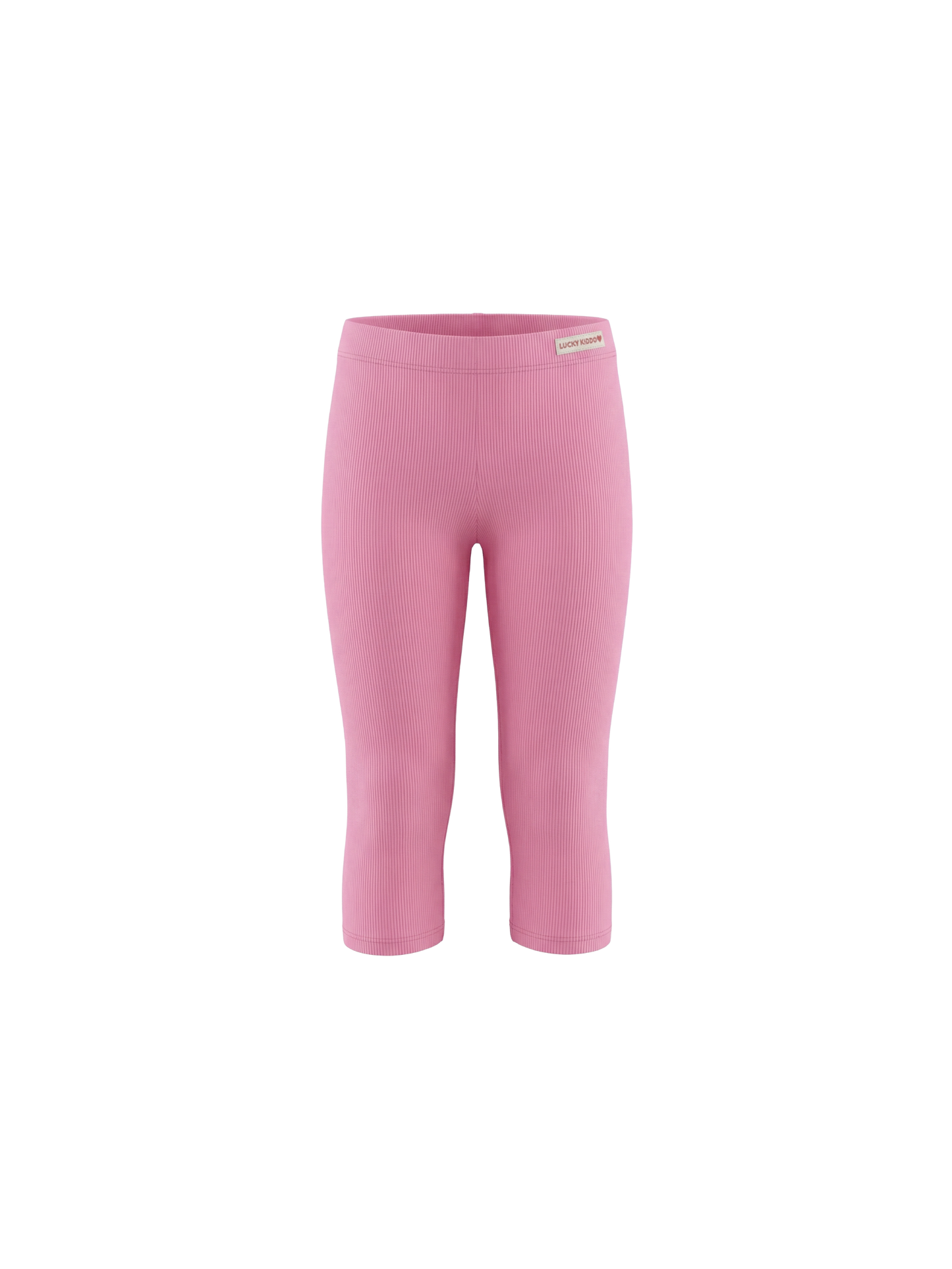 Sweet Ribbed Hug | Dívčí capri legíny