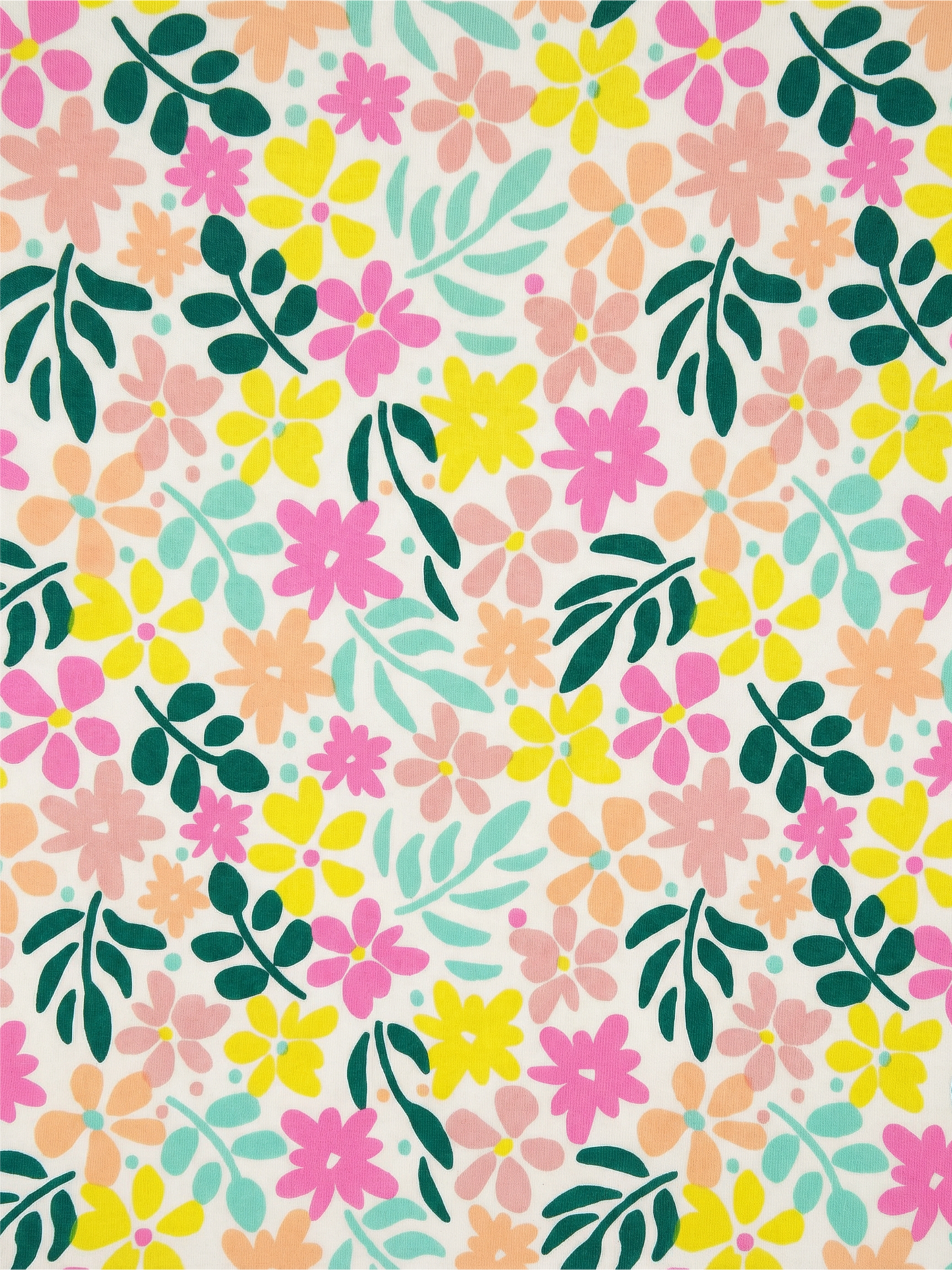 Pastel Flower Flutter | Dívčí tričko s krátkými rukávy