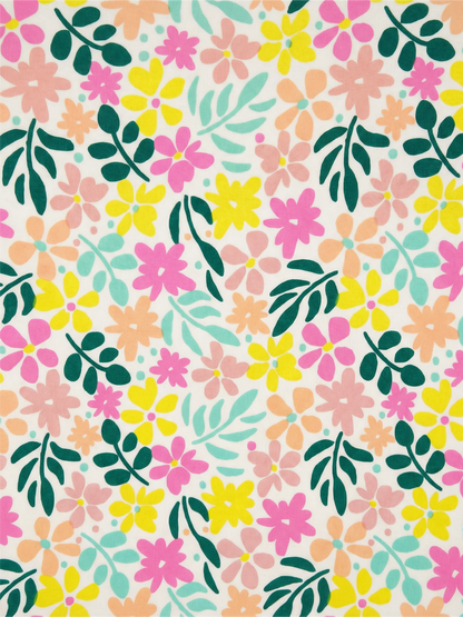Pastel Flower Flutter | Dívčí tričko s krátkými rukávy