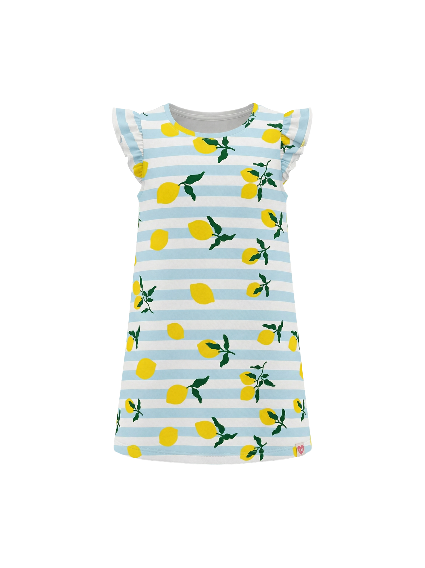 Lemon Stripe Party | Dívčí šaty
