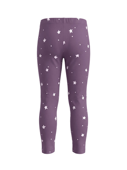 Plum Stars | Zateplené dívčí legíny