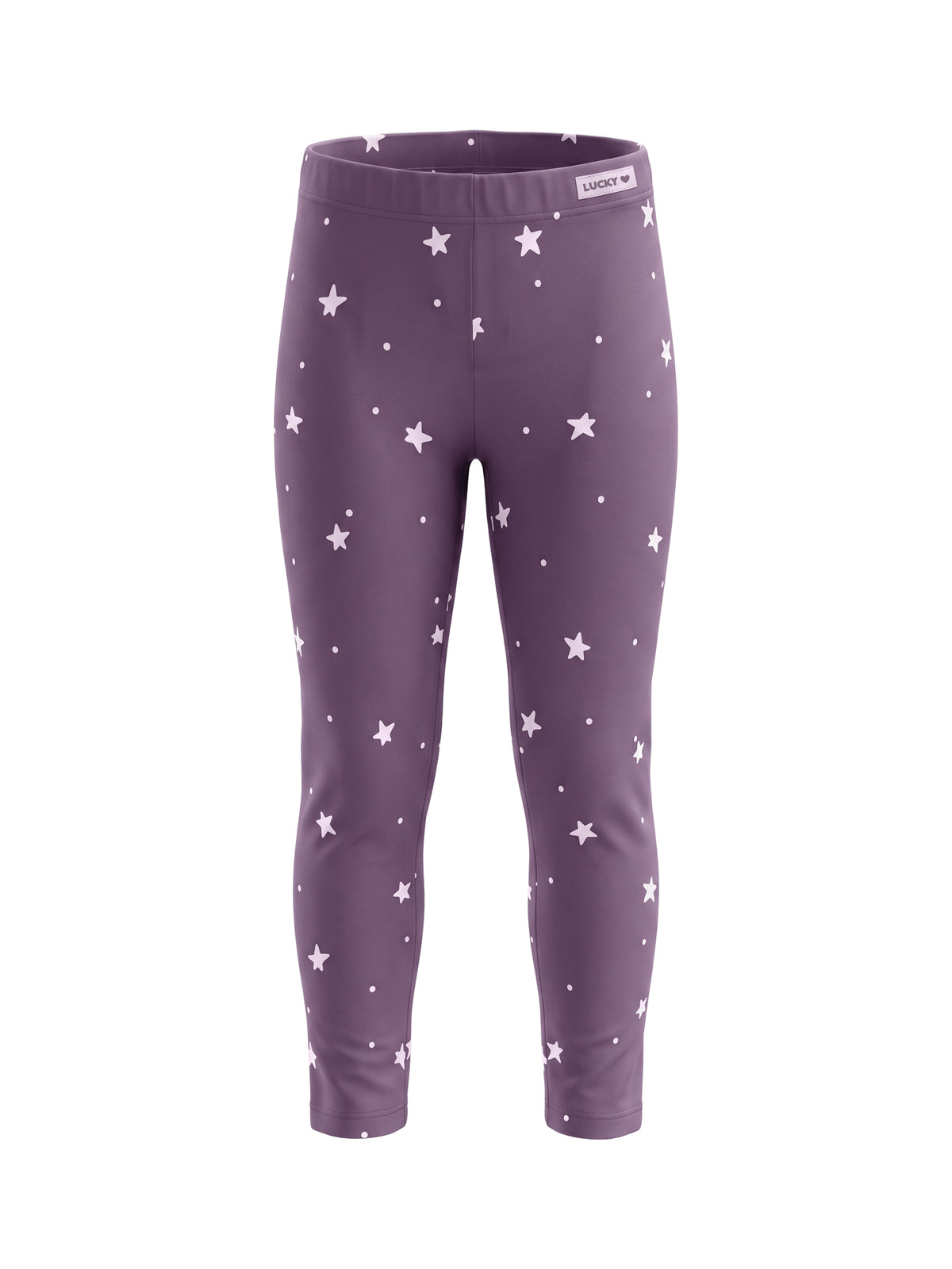 Plum Stars | Zateplené dívčí legíny