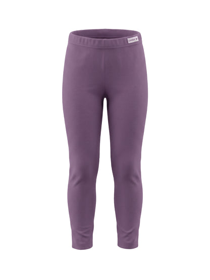 Plum Solid | Zateplené dívčí legíny