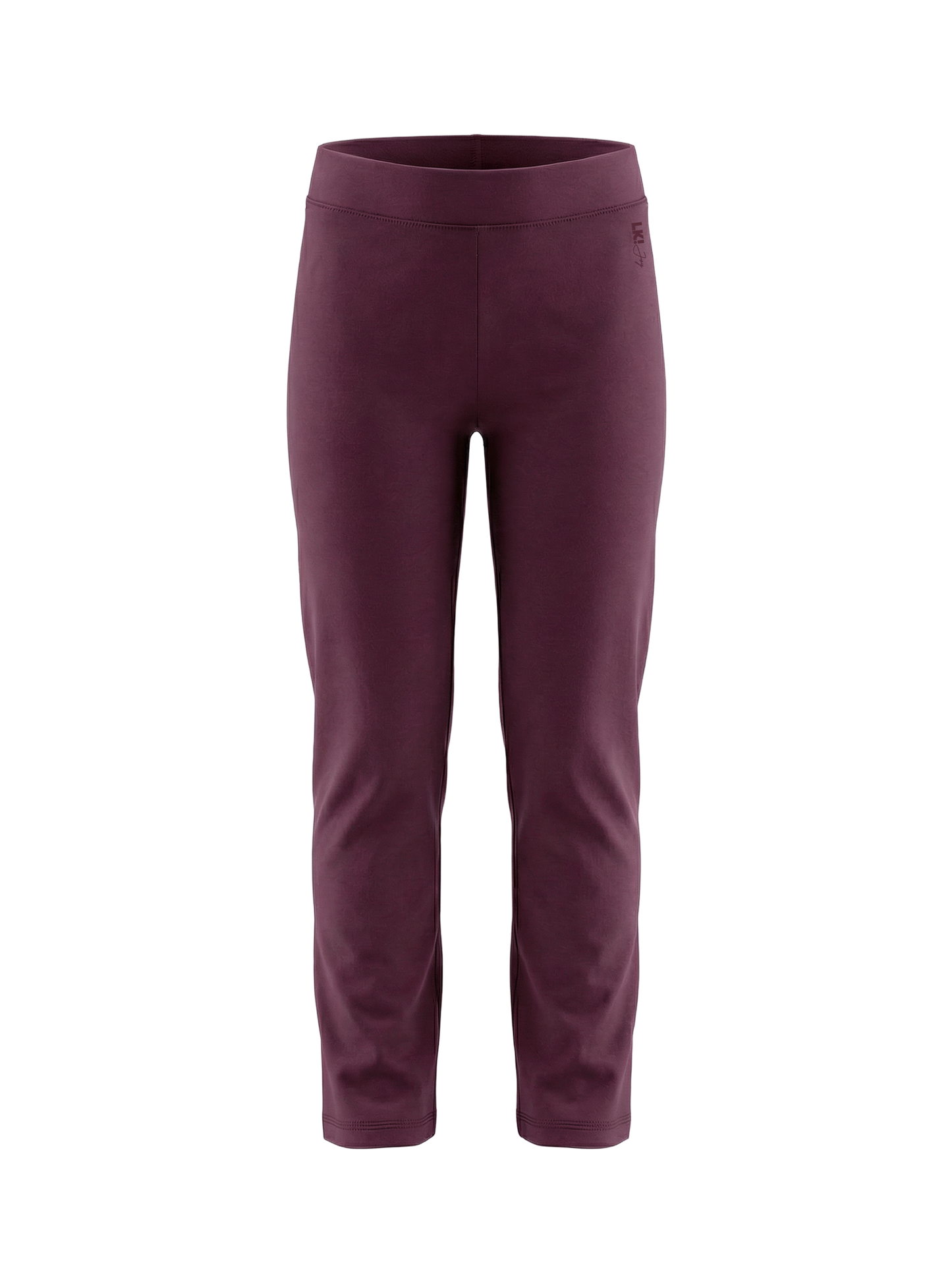 Damson Purple | Dívčí legíny - rovný střih