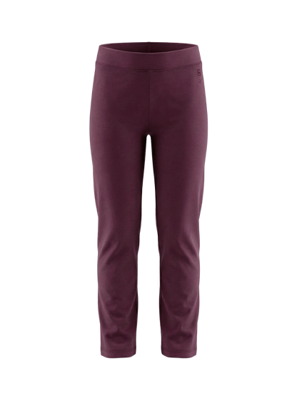Damson Purple | Dívčí legíny - rovný střih