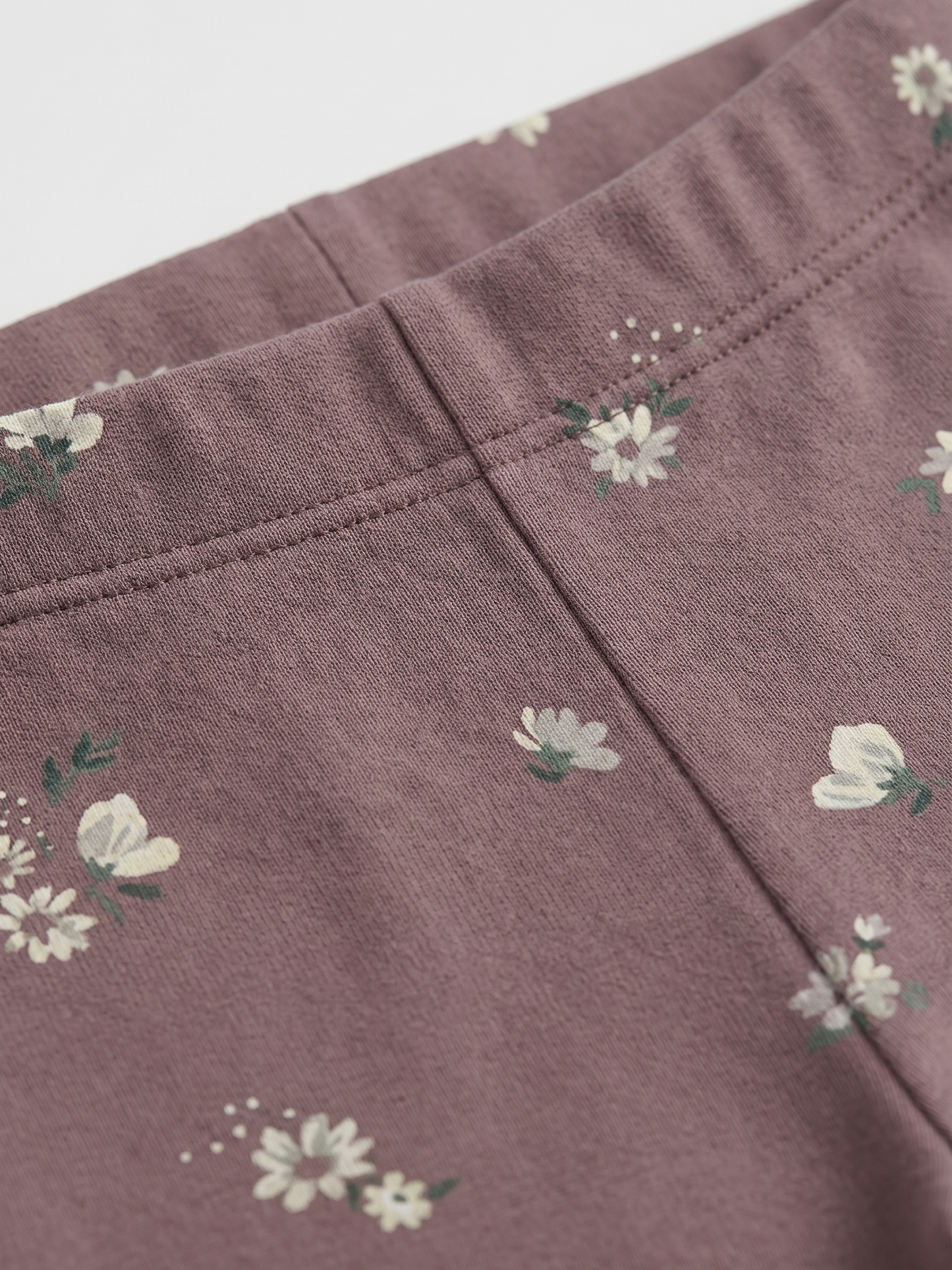 Mauve Bloom | Dívčí legíny - klasický střih