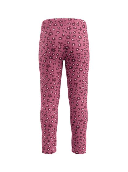 Raspberry Leopard | Dívčí legíny