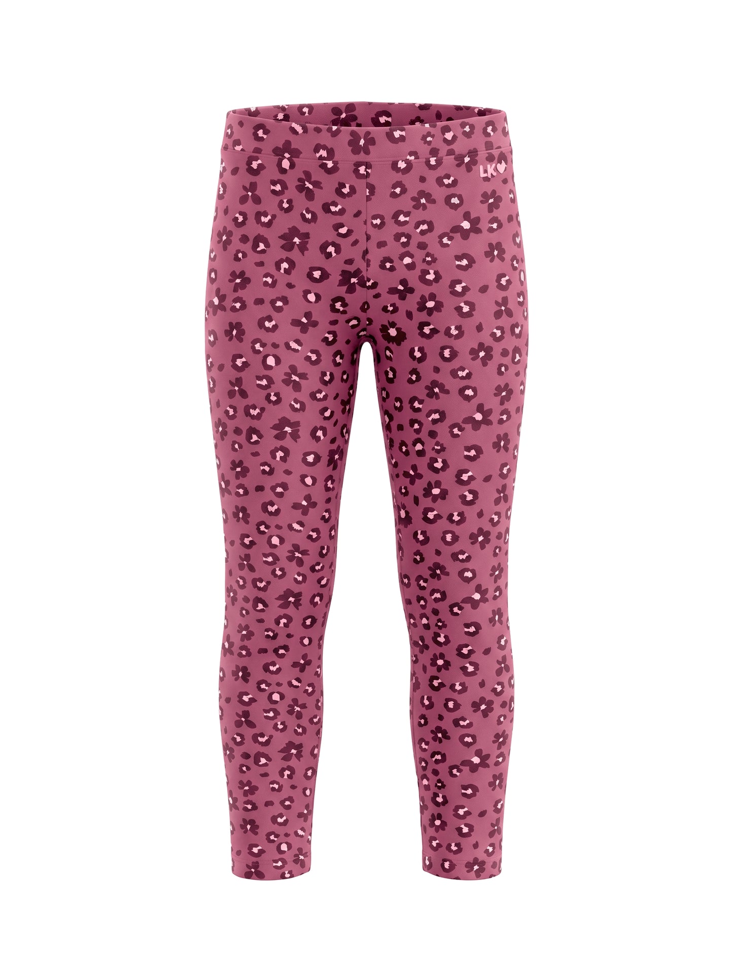 Raspberry Leopard | Dívčí legíny