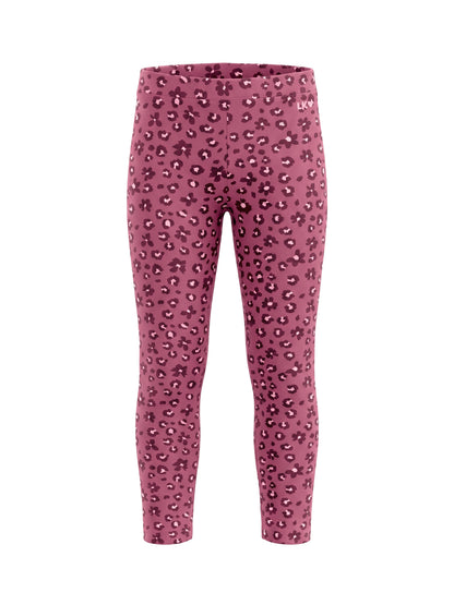 Raspberry Leopard | Dívčí legíny
