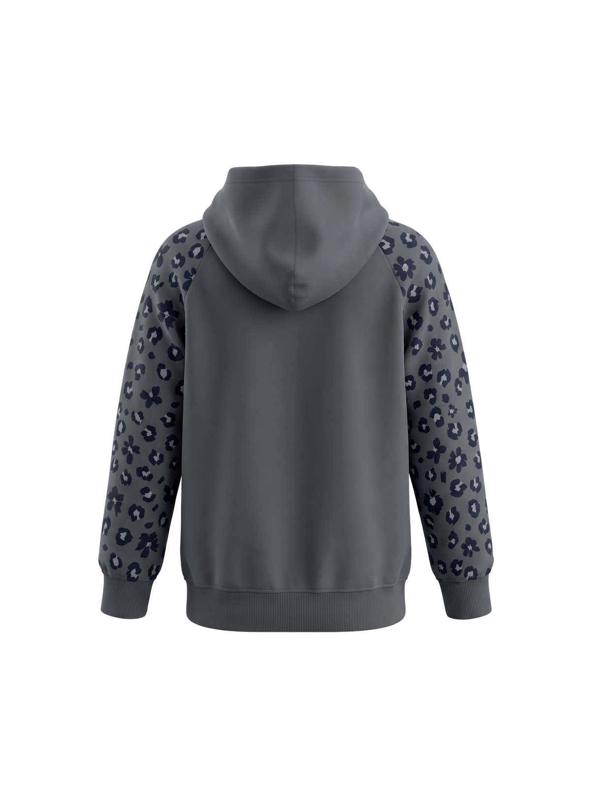 Leo Bloom Zip | Dívčí mikina s kapucí na zip - klasický střih