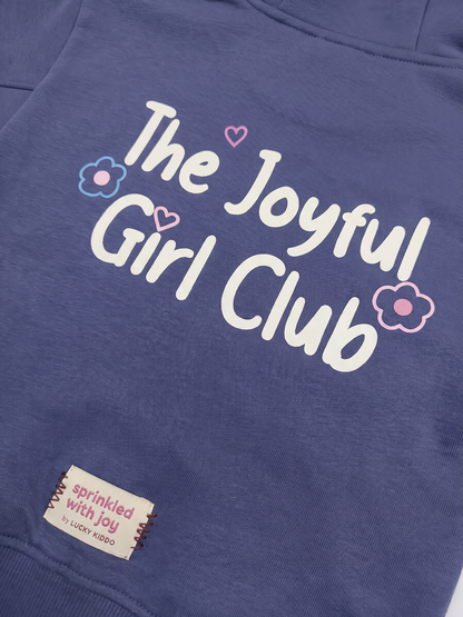 Heron Joyful Club | Zateplená mikina s kapucí - oversized střih