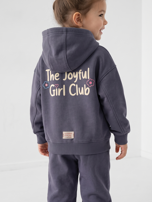 Heron Joyful Club | Zateplená mikina s kapucí - oversized střih