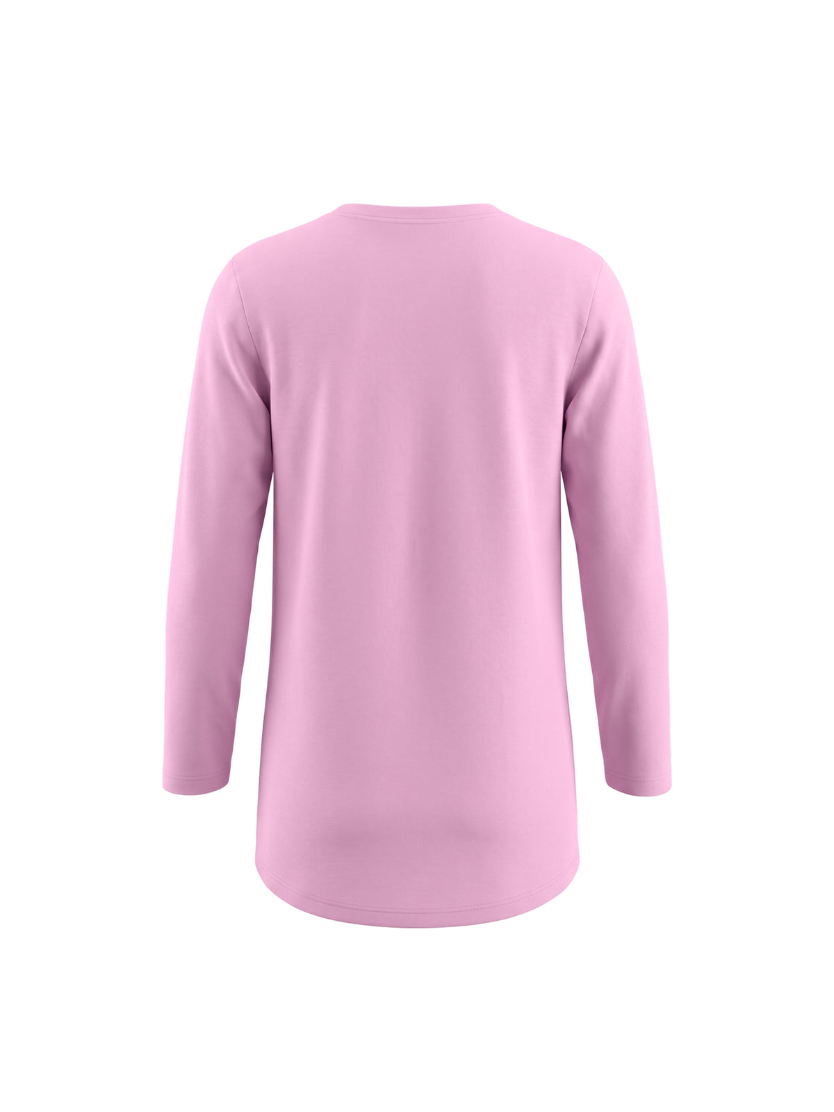 Pink Leopard Heart | Dívčí tunika s dlouhými rukávy - klasický střih