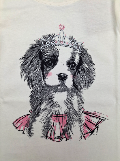 White Princess Dog | Dívčí tunika - klasický střih