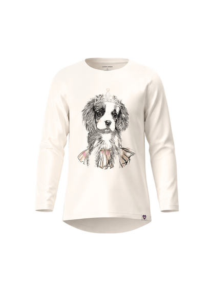 White Princess Dog | Dívčí tunika - klasický střih