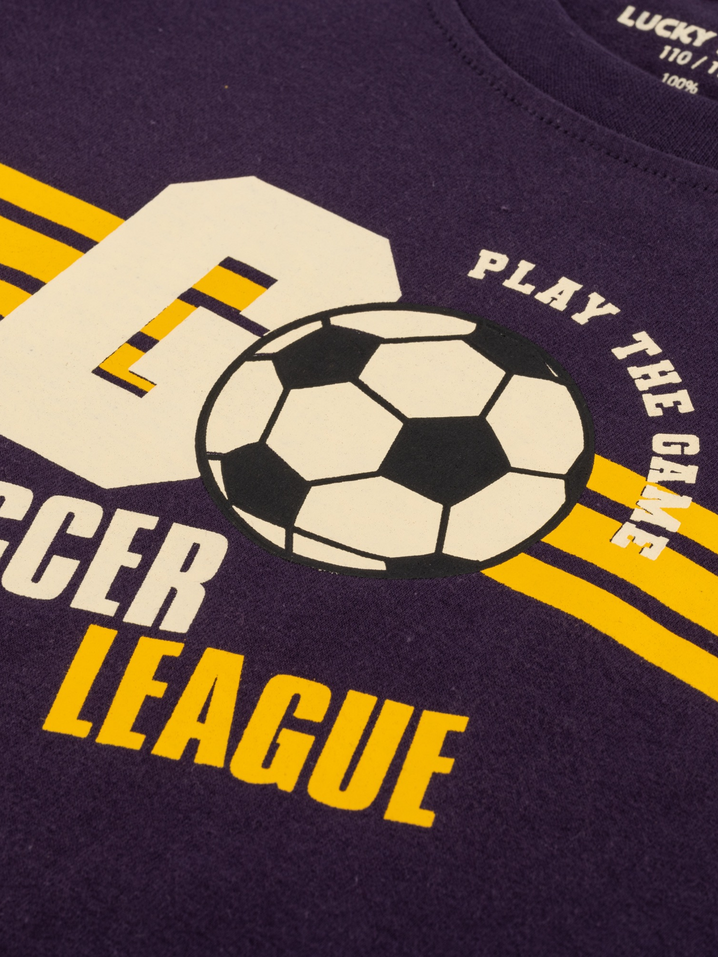 Soccer Blue | Chlapecké triko s dlouhými rukávy