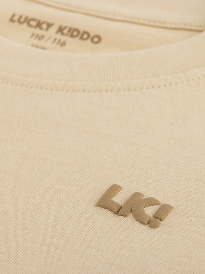 LK Beige | Chlapecké triko s dlouhými rukávy