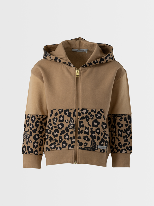 Wild Beige | Mikina s kapucí