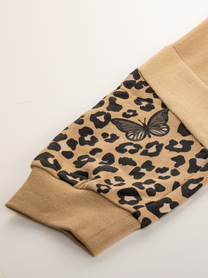 Wild Beige | Dívčí tepláky