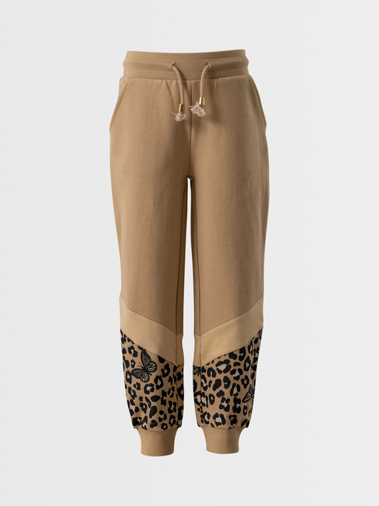 Wild Beige | Dívčí tepláky