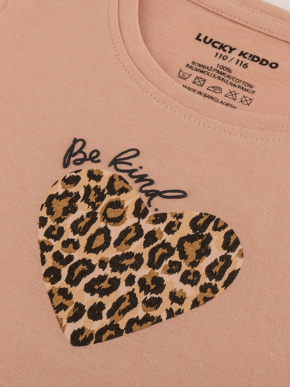 Wild Heart | Dívčí triko s dlouhými rukávy