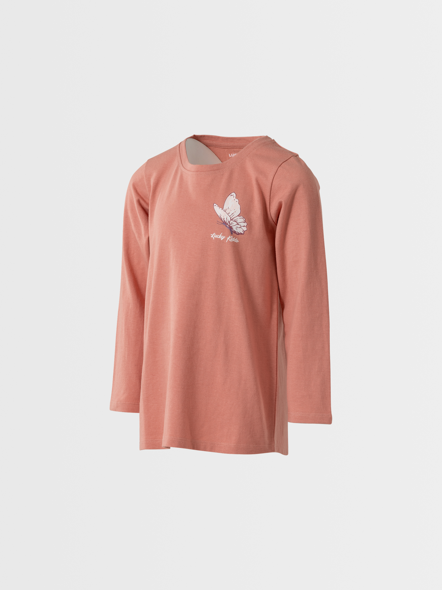 Rosette Butterfly | Dívčí tunika s dlouhými rukávy