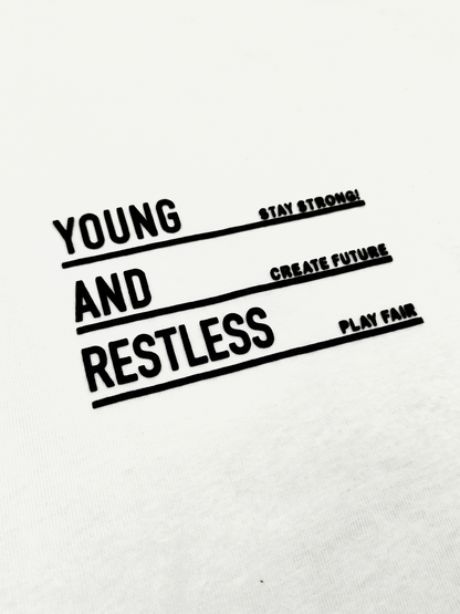 Young Restless | Chlapecké tričko s krátkým rukávem - volný střih