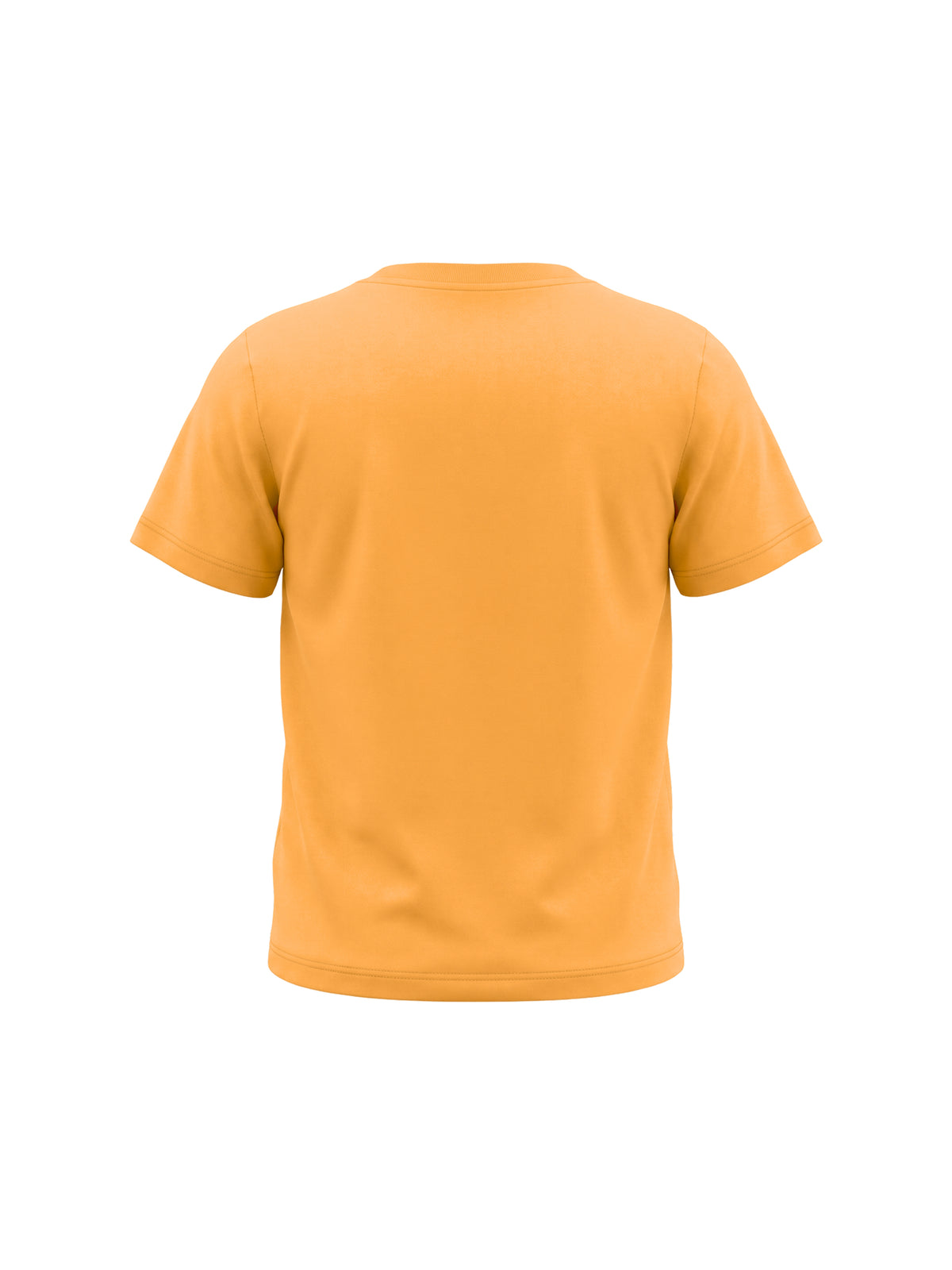Orange Build | Chlapecké tričko s krátkými rukávy - klasický střih