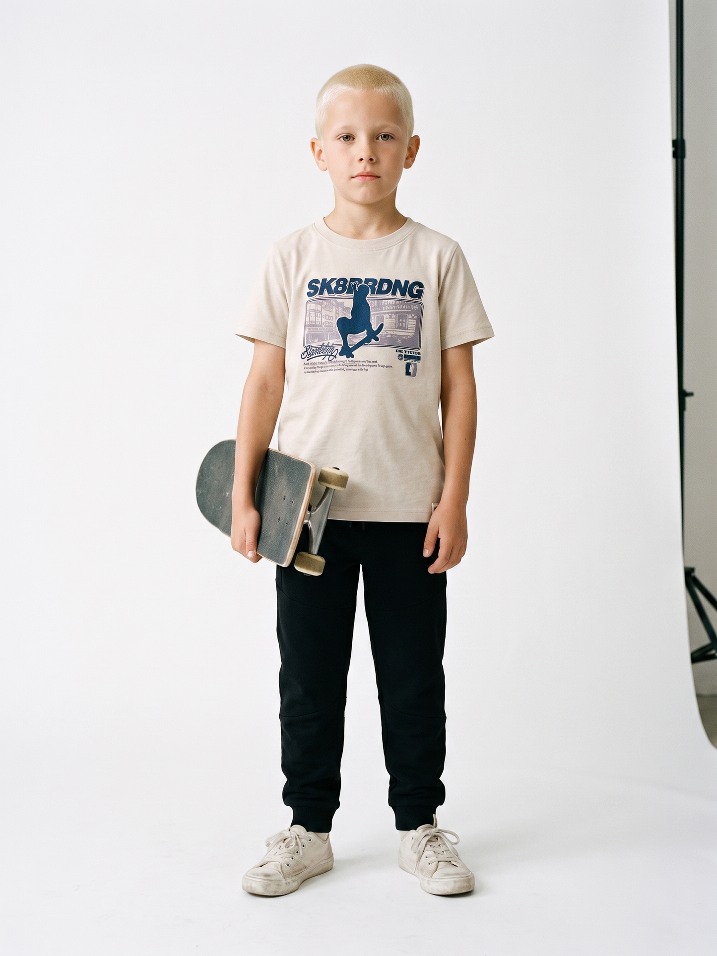 Sand Skateboard | Chlapecké tričko s krátkými rukávy - klasický střih