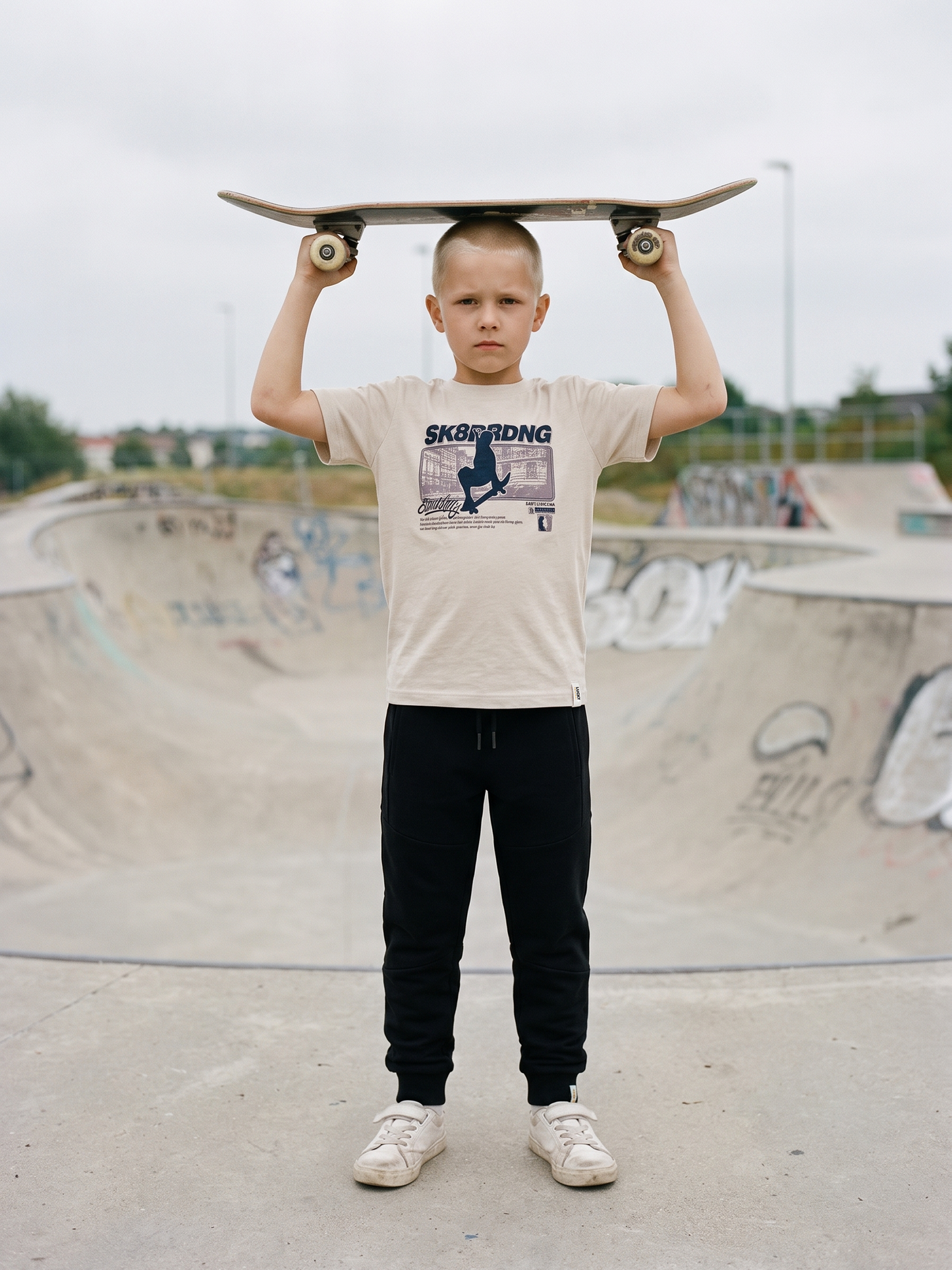 Sand Skateboard | Chlapecké tričko s krátkými rukávy - klasický střih