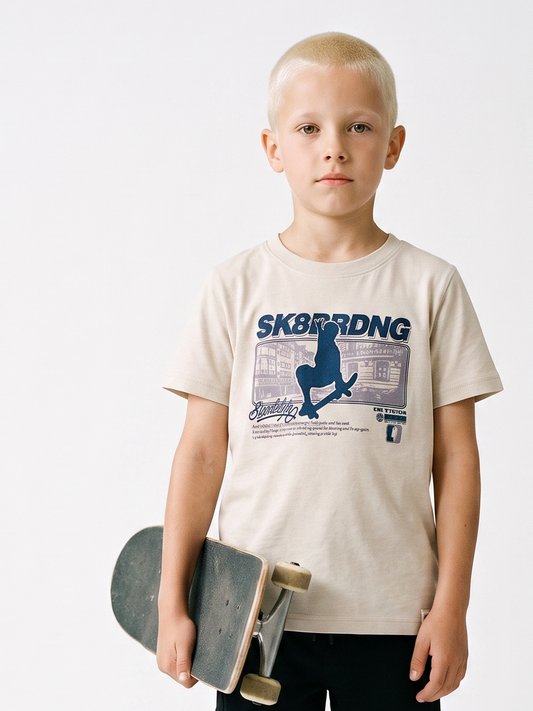 Sand Skateboard | Chlapecké tričko s krátkými rukávy - klasický střih