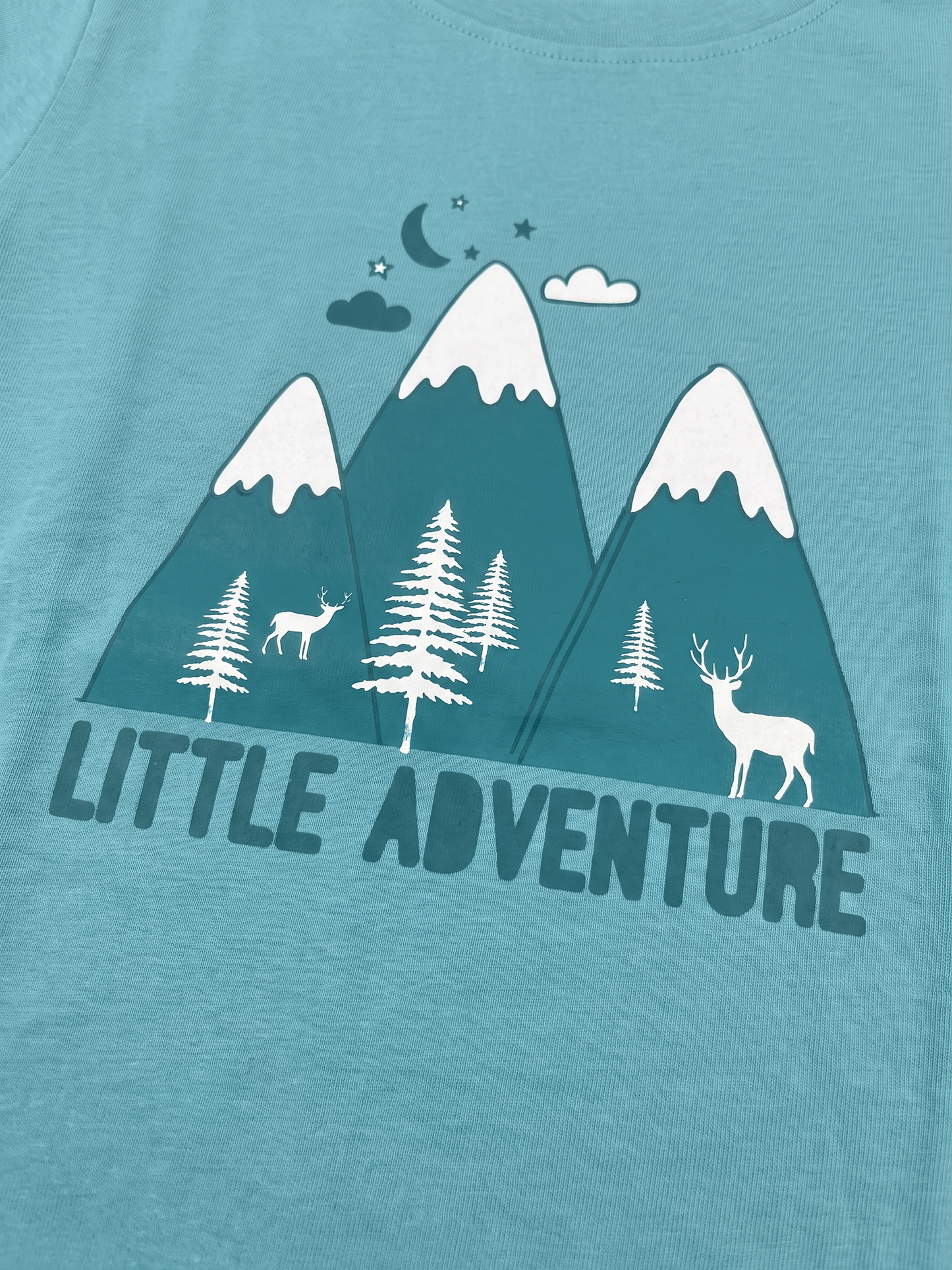Aqua Little Adventure | Chlapecké tričko s krátkými rukávy - klasický střih