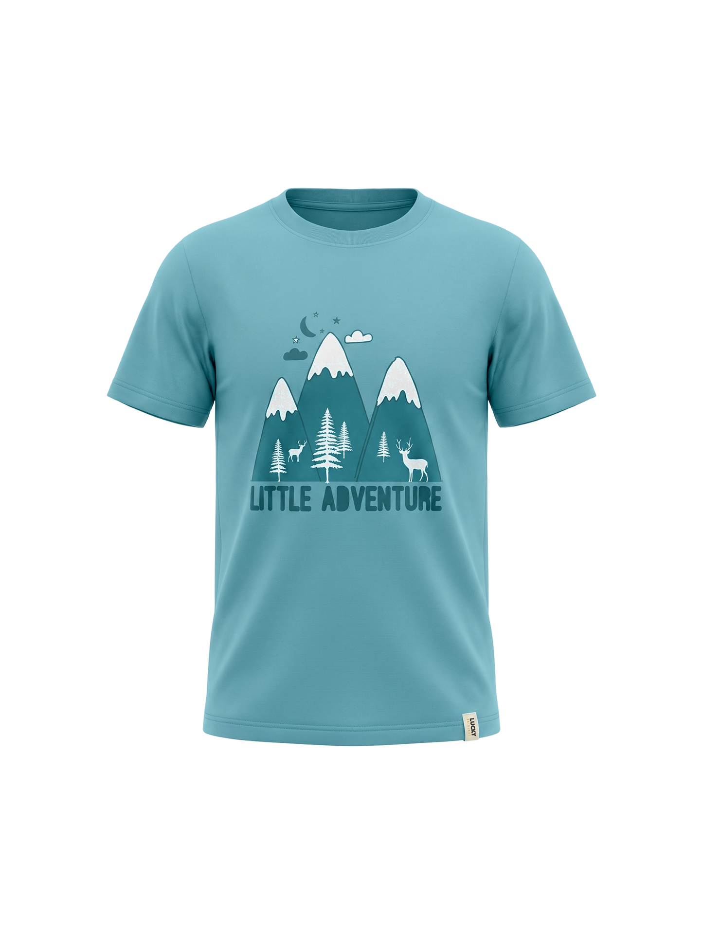 Aqua Little Adventure | Chlapecké tričko s krátkými rukávy - klasický střih