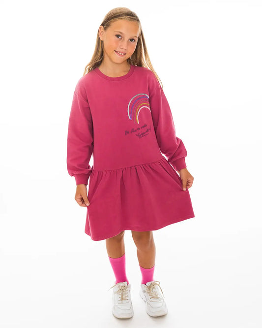 Dívčí šaty Rainbow