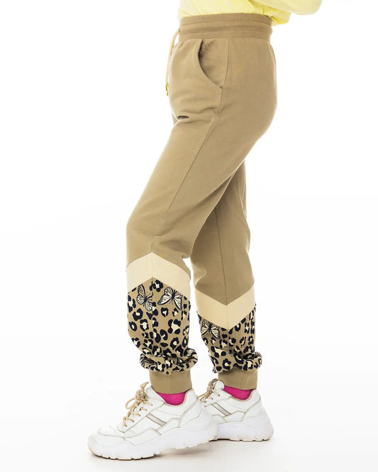 Dívčí tepláky Leopard