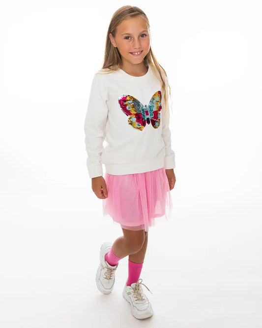 Dívčí Svetr Butterfly