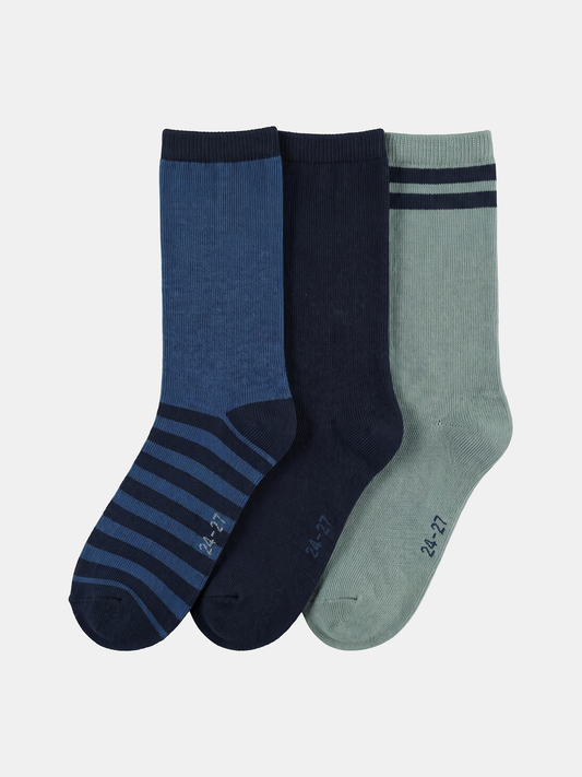 Stripe Line | Chlapecké ponožky (3x)