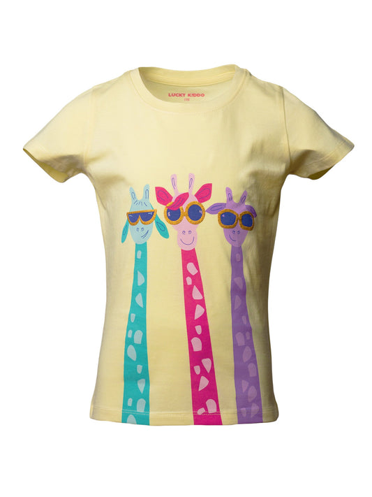 Dívčí trička Cool Giraffes