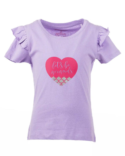Dívčí Tričko Purple Love
