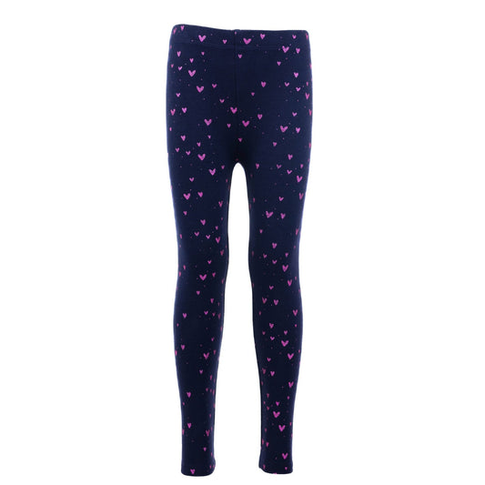 Dívčí zimní legíny Heart Charm