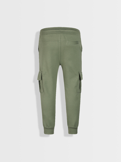 Forest Green | Chlapecké cargo tepláky
