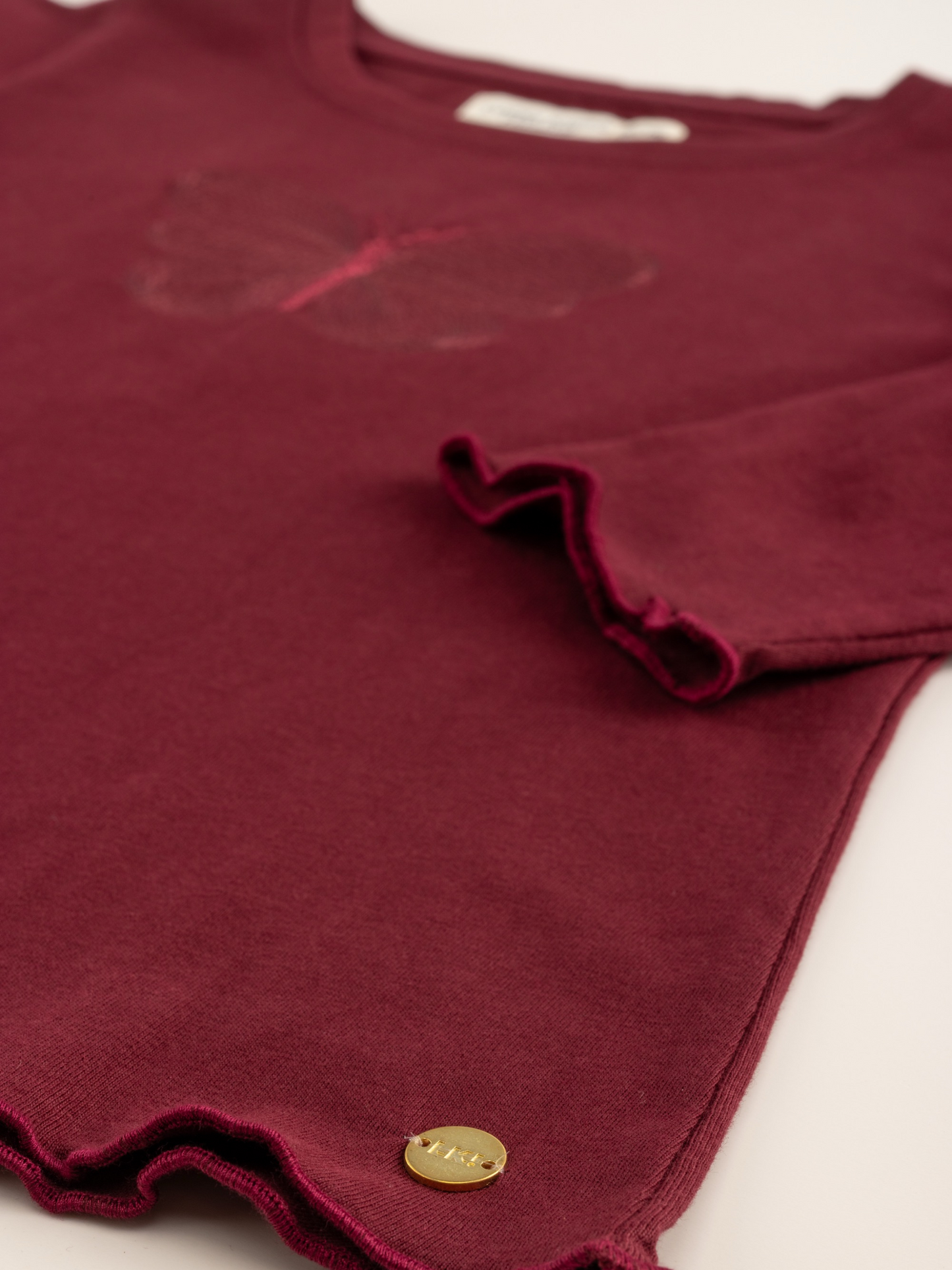 Butterfly Joy | Dívčí triko s dlouhými rukávy