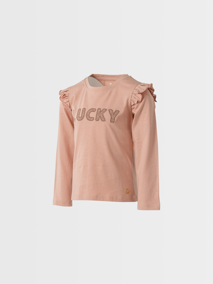 Lucky Lace | Dívčí triko s dlouhými rukávy