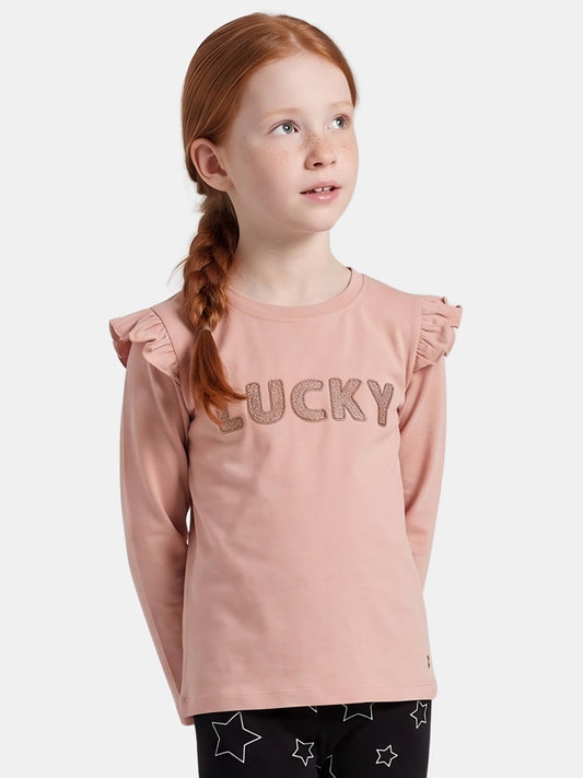Lucky Lace | Dívčí tričko s dlouhým rukávem