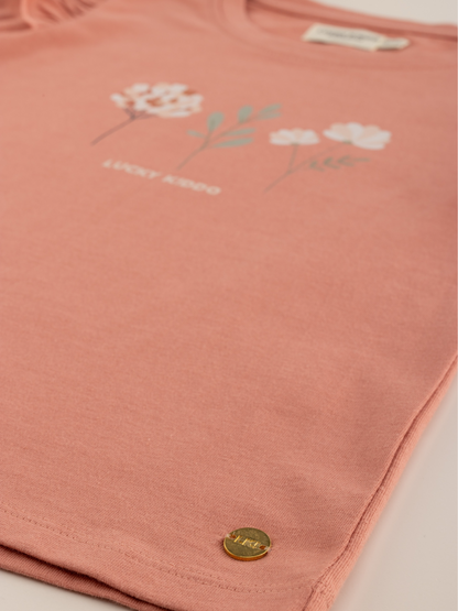 Flower Garden | Dívčí triko s dlouhými rukávy