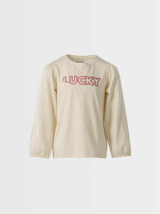 Lucky Elegance | Dívčí triko s dlouhými rukávy