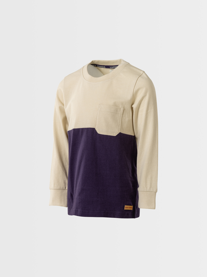 Pocket Blue | Chlapecké triko s dlouhými rukávy