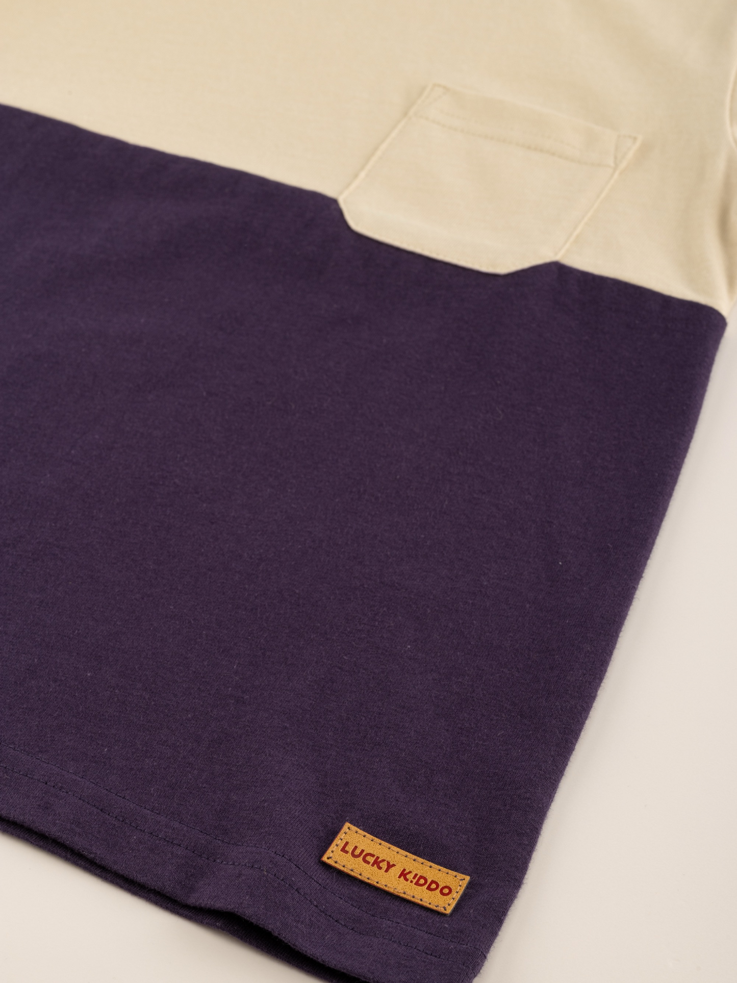 Pocket Blue | Chlapecké triko s dlouhými rukávy